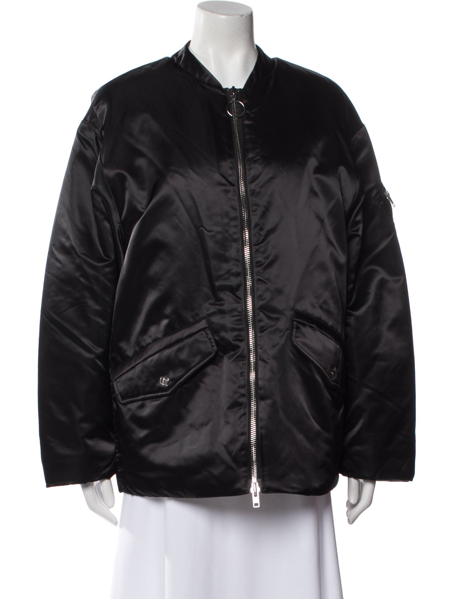 STAND STUDIO Nylon Bomber Jacket