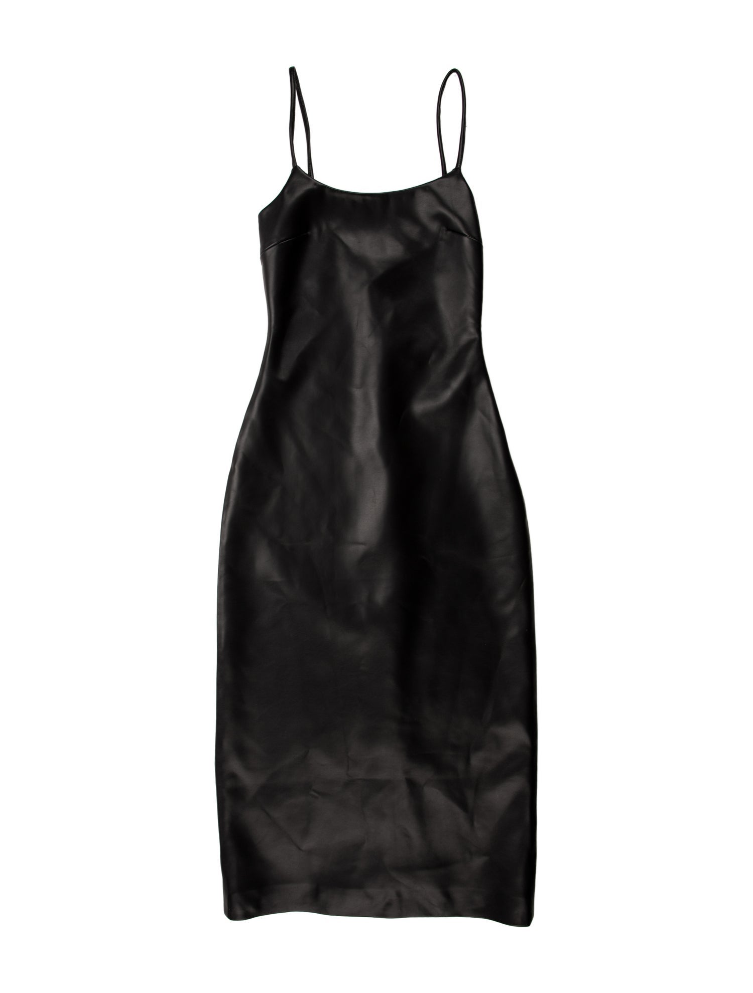 STAND STUDIO Square Neckline Long Dress