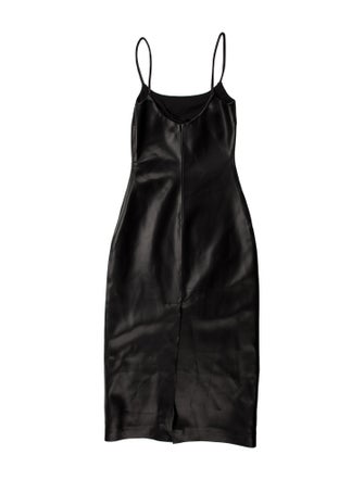 STAND STUDIO Square Neckline Long Dress