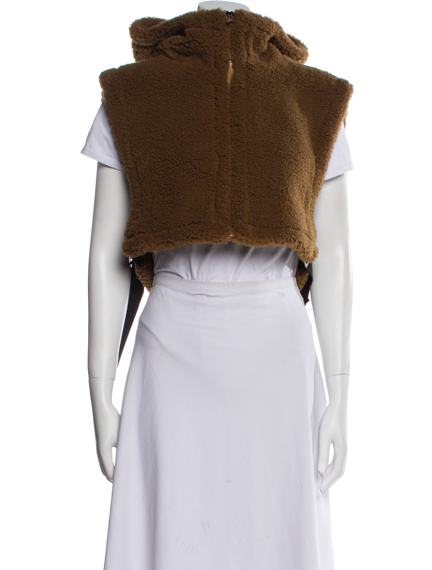 STAND STUDIO Faux Fur Vest w/ Tags