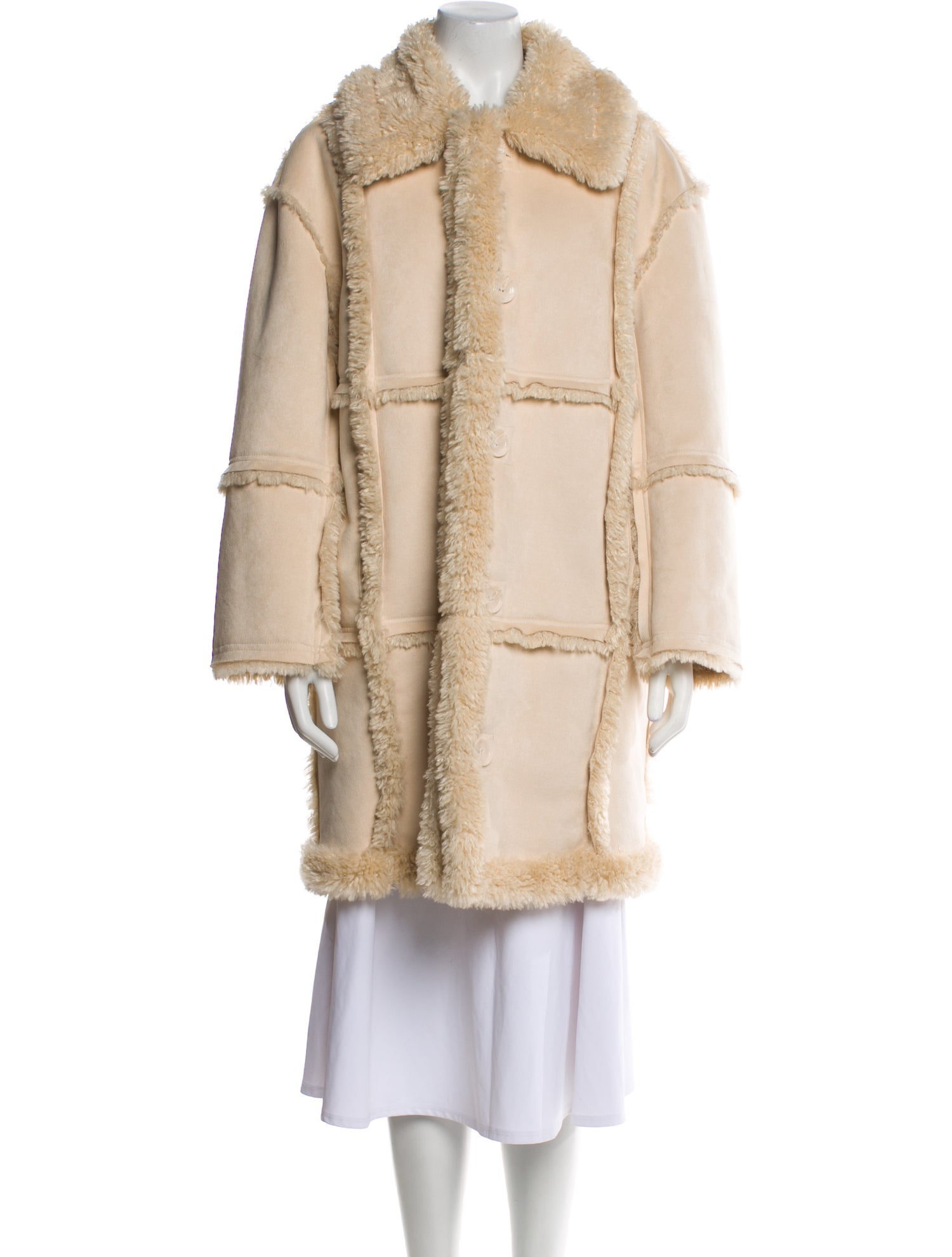 STAND STUDIO Faux Fur Coat