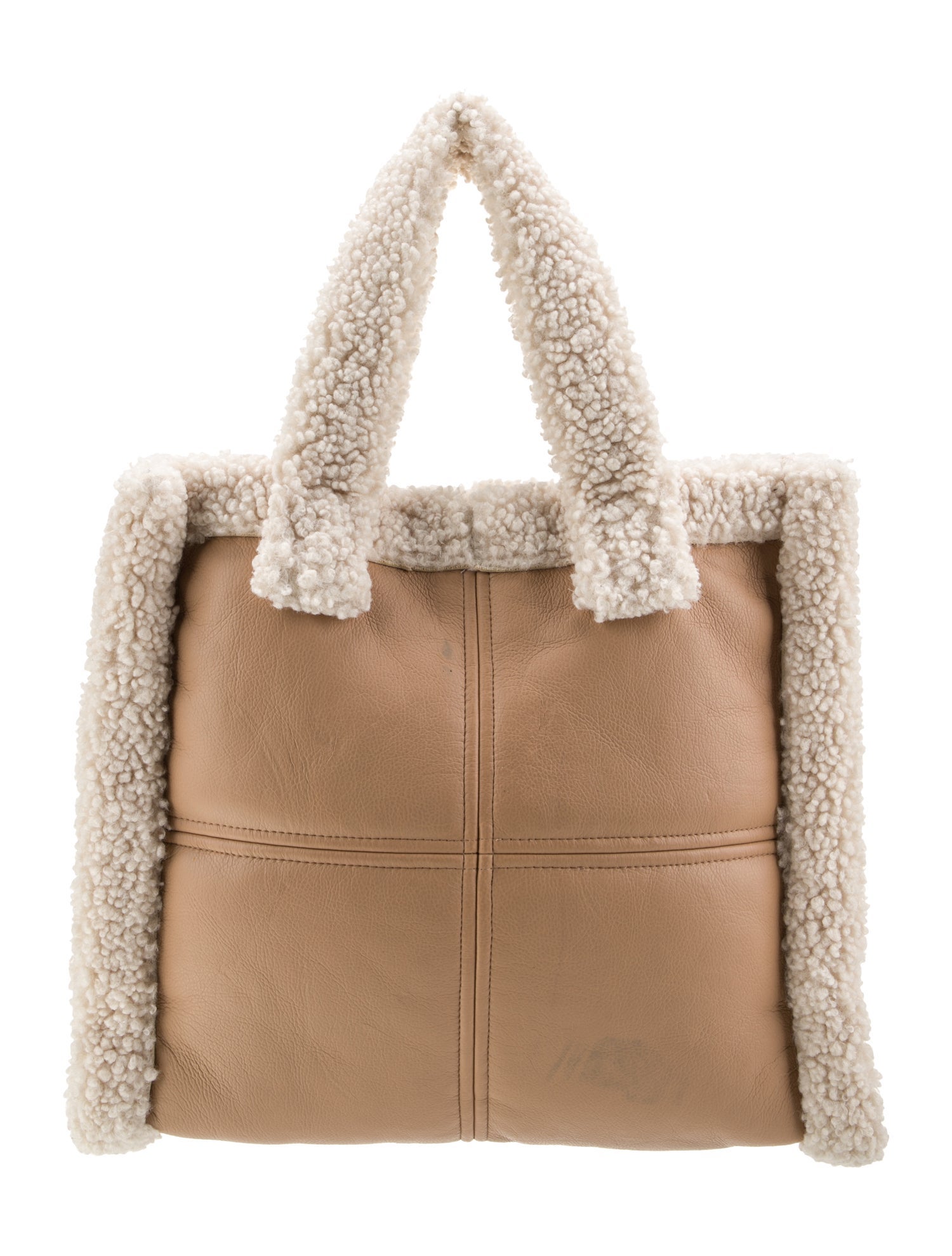 STAND STUDIO Leather Top Handle Bag