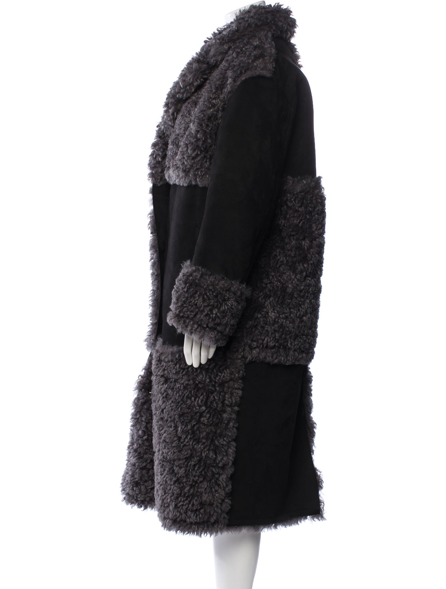 STAND STUDIO Faux Fur Coat