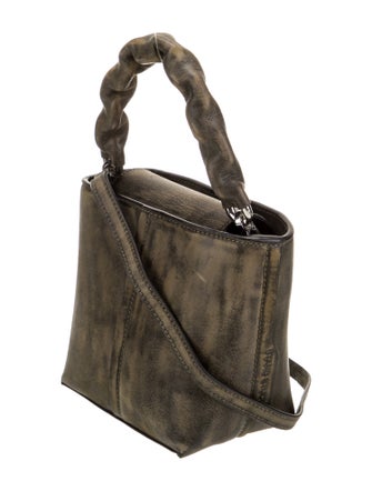 STAND STUDIO Leather Top Handle Bag