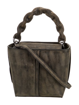 STAND STUDIO Leather Top Handle Bag