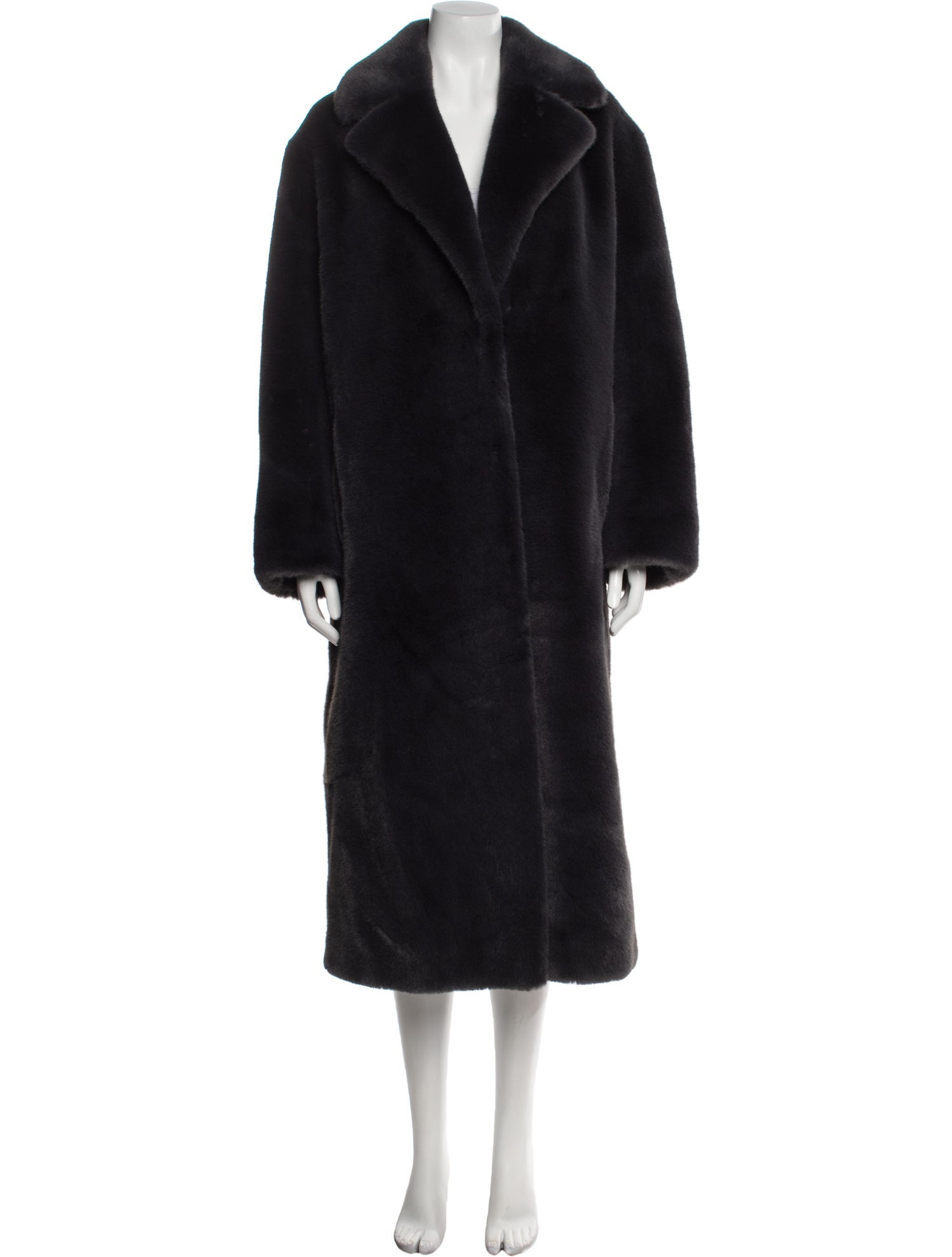 STAND STUDIO Faux Fur Faux Fur Coat