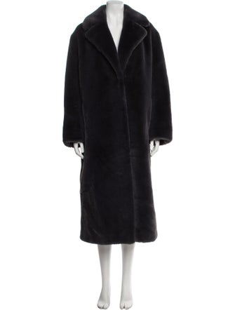 STAND STUDIO Faux Fur Faux Fur Coat