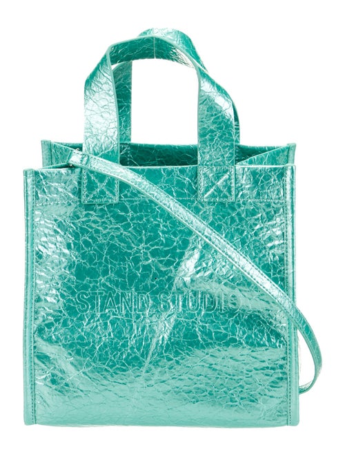 STAND STUDIO Leather Top Handle Bag