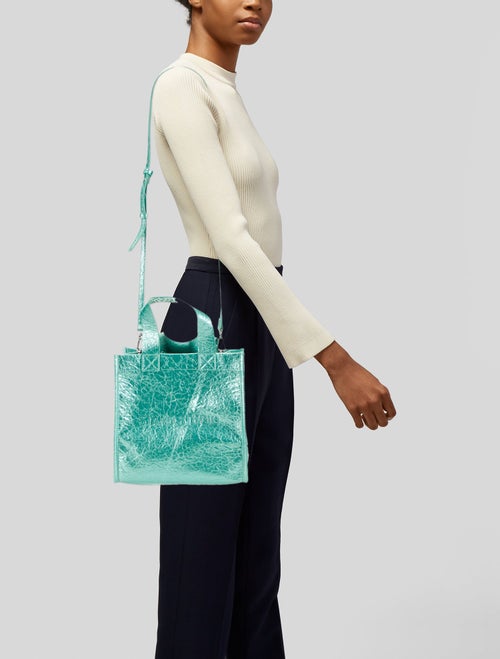 STAND STUDIO Leather Top Handle Bag