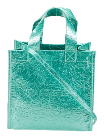 STAND STUDIO Leather Top Handle Bag