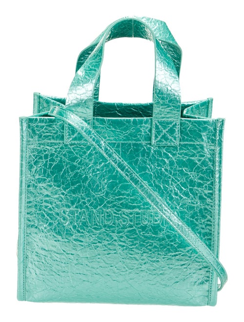 STAND STUDIO Leather Top Handle Bag