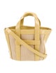 STAND STUDIO Raffia Top Handle Bag