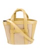 STAND STUDIO Raffia Top Handle Bag