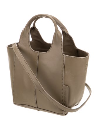 STAND STUDIO Leather Top Handle Bag