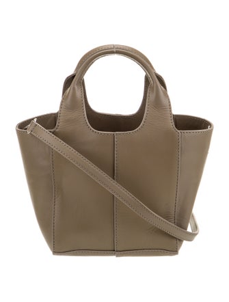 STAND STUDIO Leather Top Handle Bag