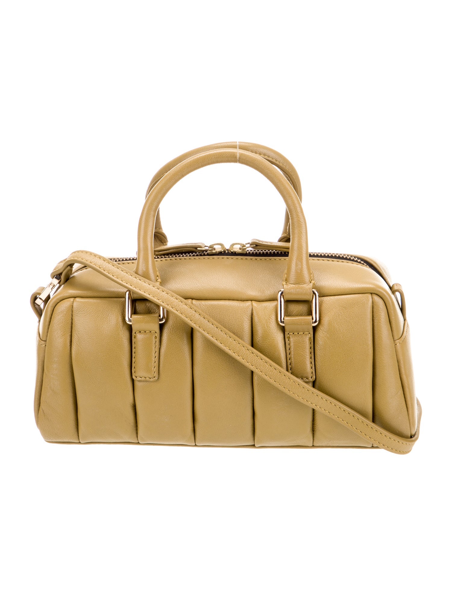 STAND STUDIO Leather Top Handle Bag