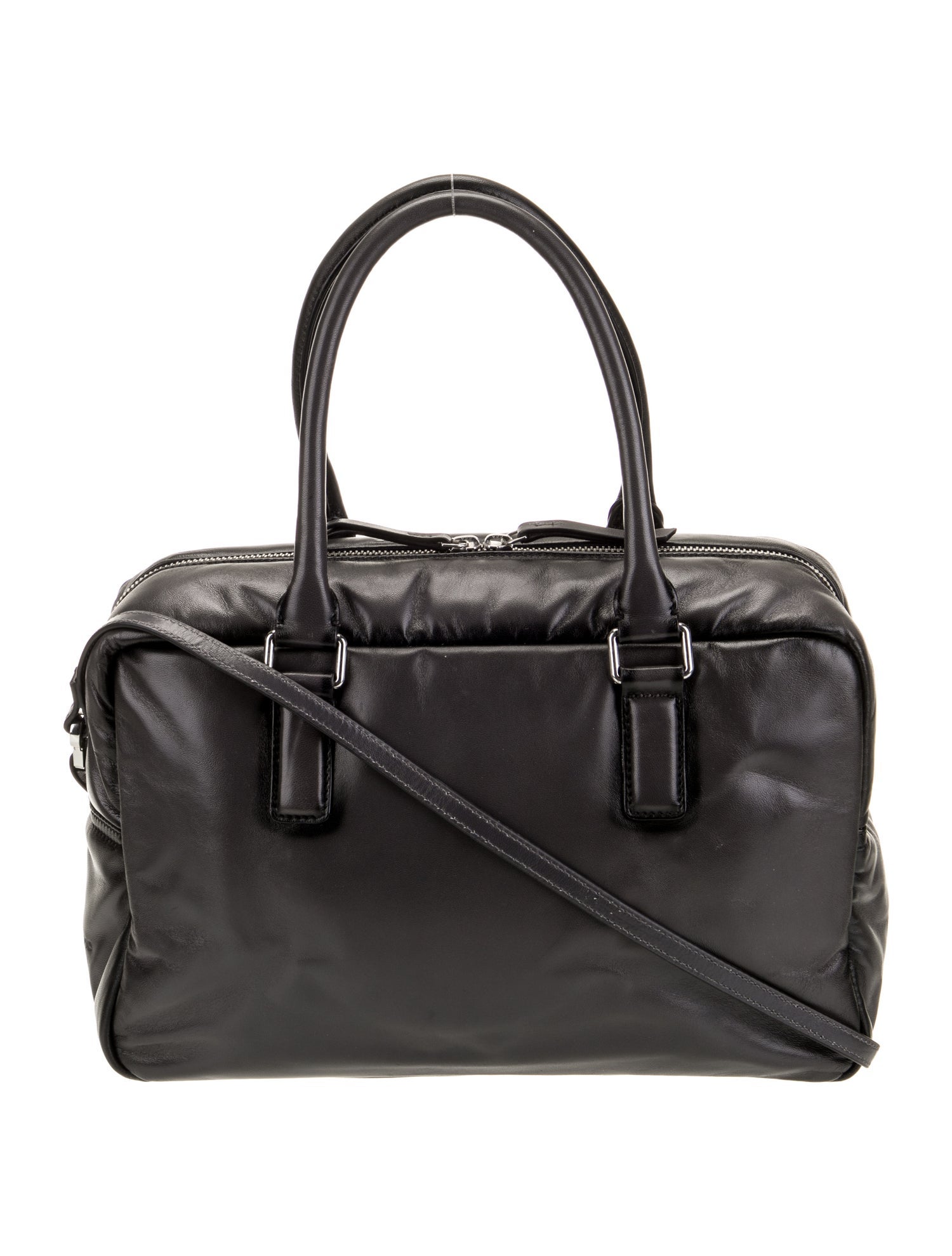 STAND STUDIO Leather Top Handle Bag