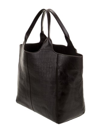 STAND STUDIO Embossed Leather Hobo