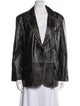 STAND STUDIO Leather Blazer