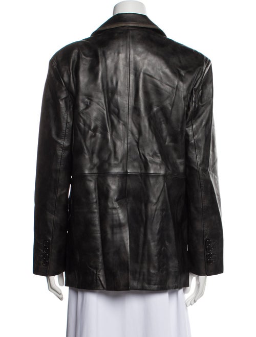 STAND STUDIO Leather Blazer