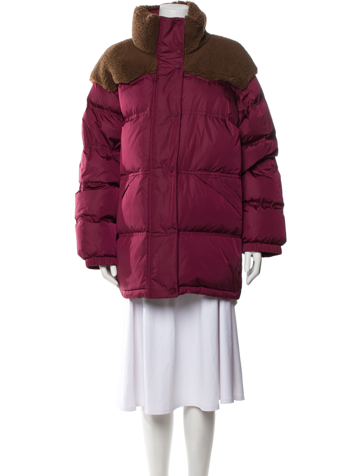 STAND STUDIO Nylon Down Coat w/ Tags