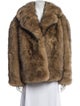 STAND STUDIO Faux Fur Faux Fur Jacket
