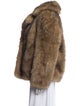 STAND STUDIO Faux Fur Faux Fur Jacket