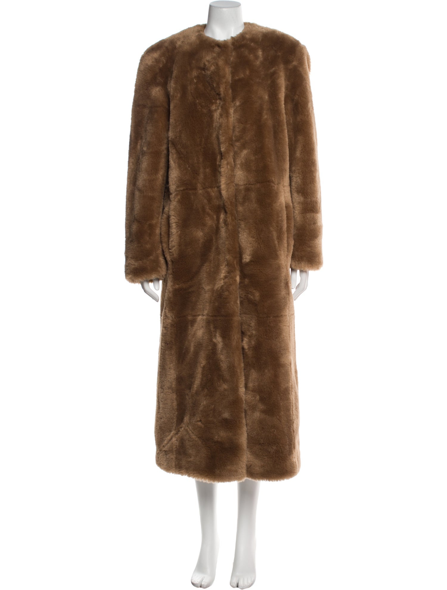 STAND STUDIO Faux Fur Coat