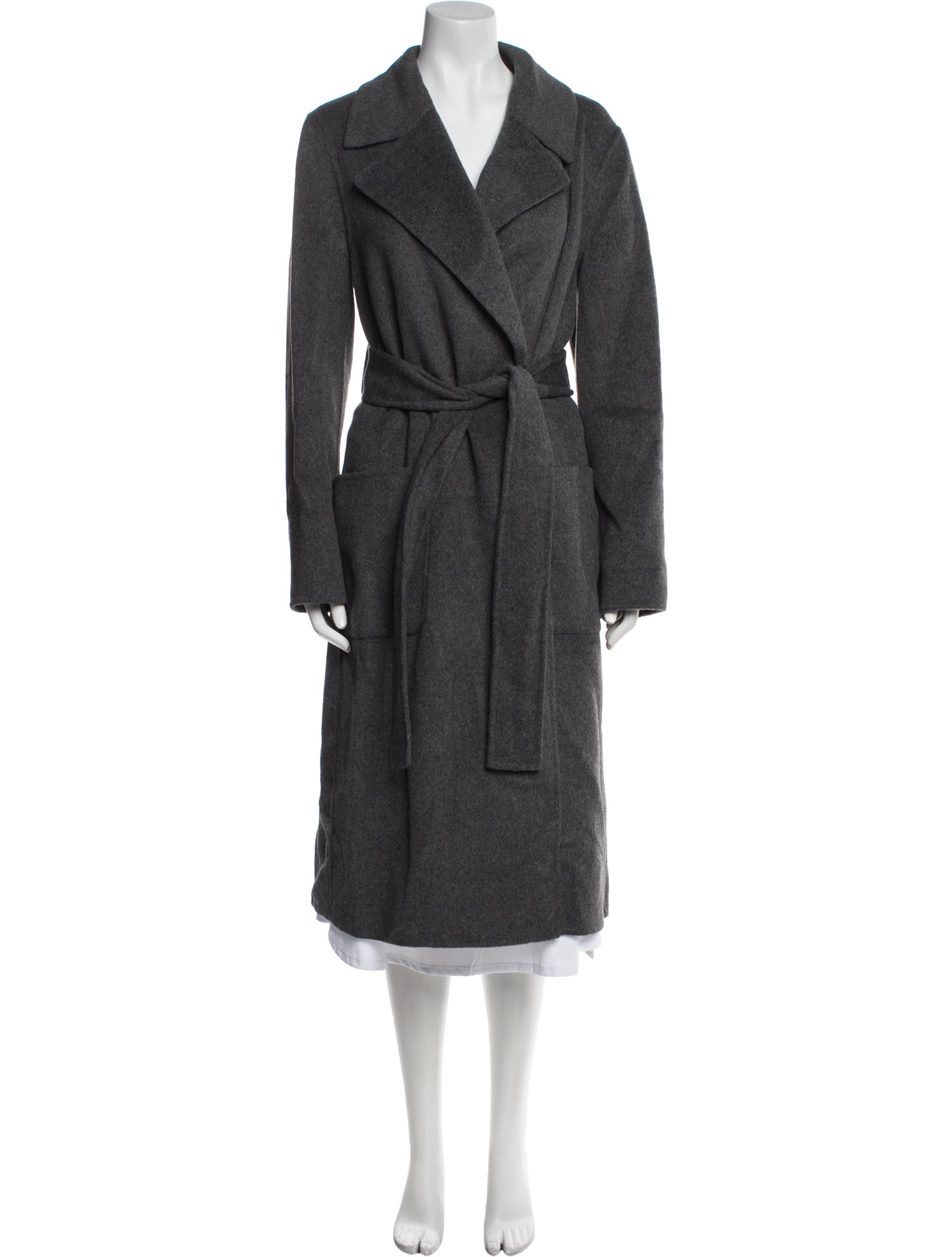STAND STUDIO Wool Trench Coat