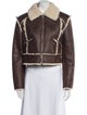 STAND STUDIO Faux Leather Biker Jacket