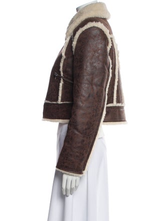 STAND STUDIO Faux Leather Biker Jacket