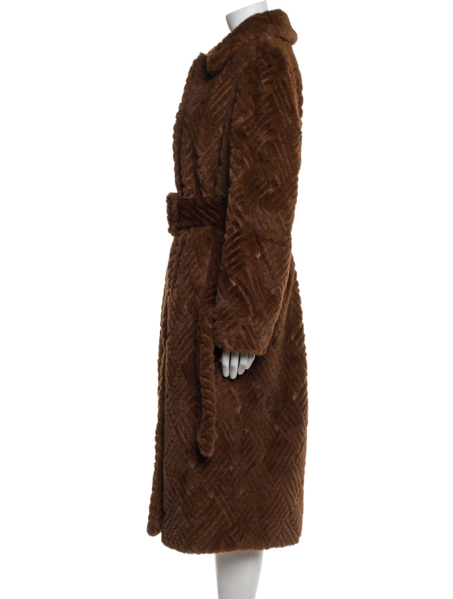 STAND STUDIO Faux Fur Faux Fur Coat