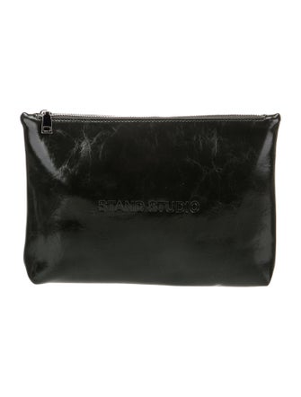 STAND STUDIO Leather Clutch