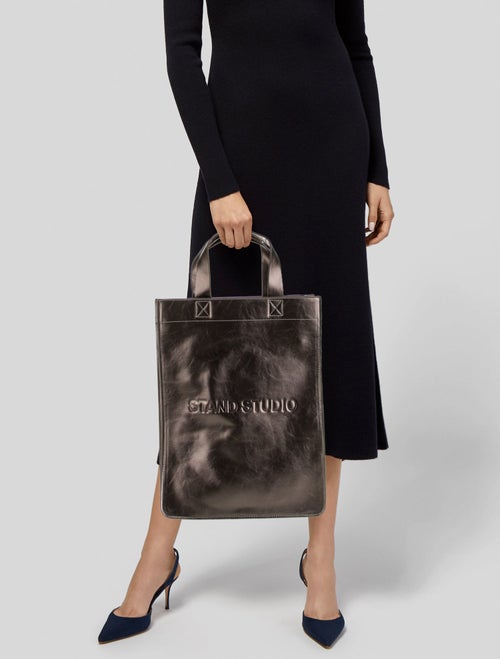 STAND STUDIO Leather Tote
