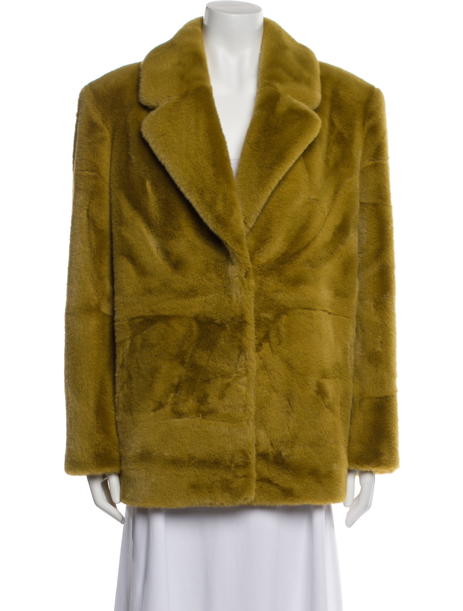 STAND STUDIO Faux Fur Faux Fur Jacket