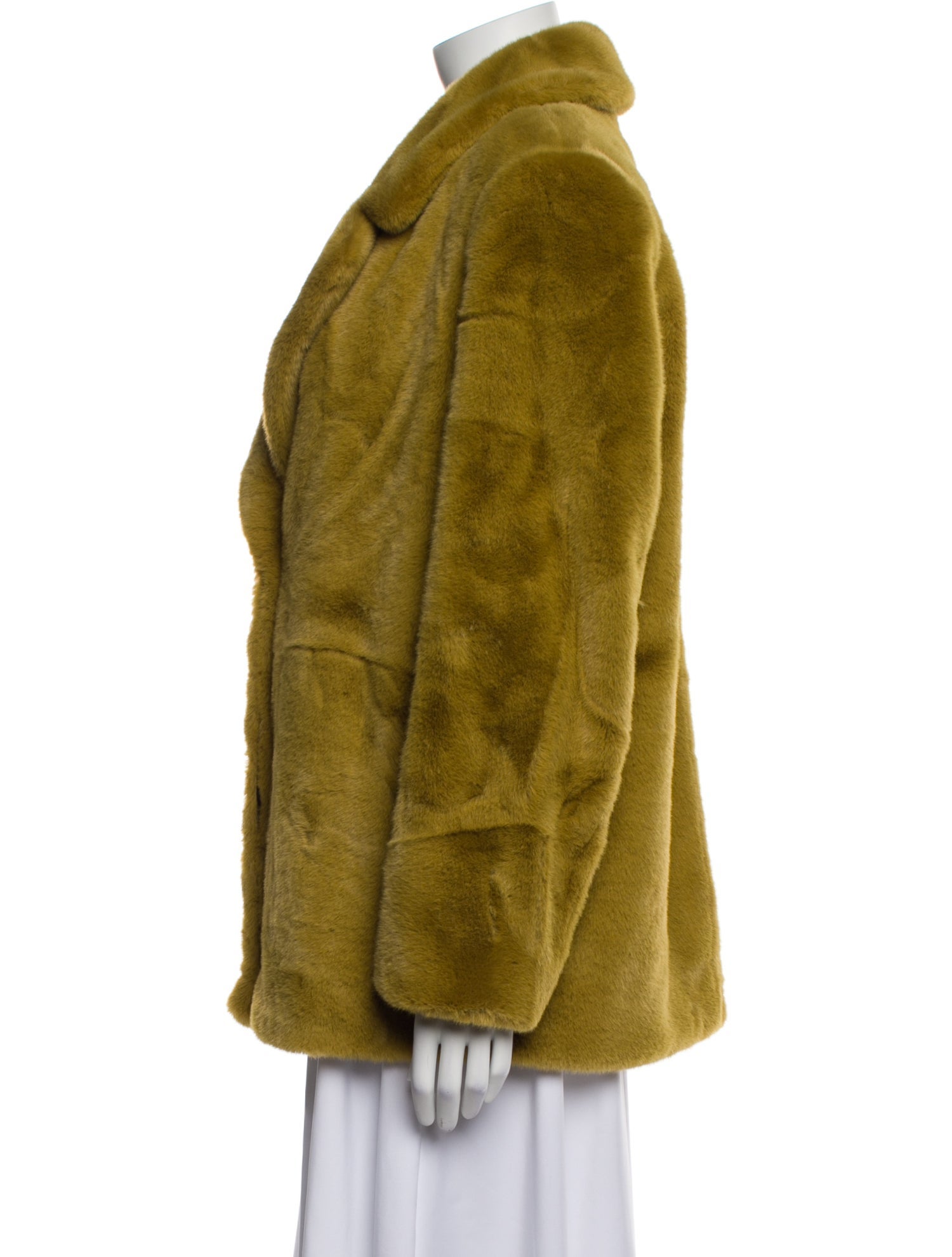 STAND STUDIO Faux Fur Faux Fur Jacket