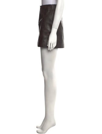 STAND STUDIO Faux Leather Mini Skirt