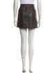 STAND STUDIO Faux Leather Mini Skirt