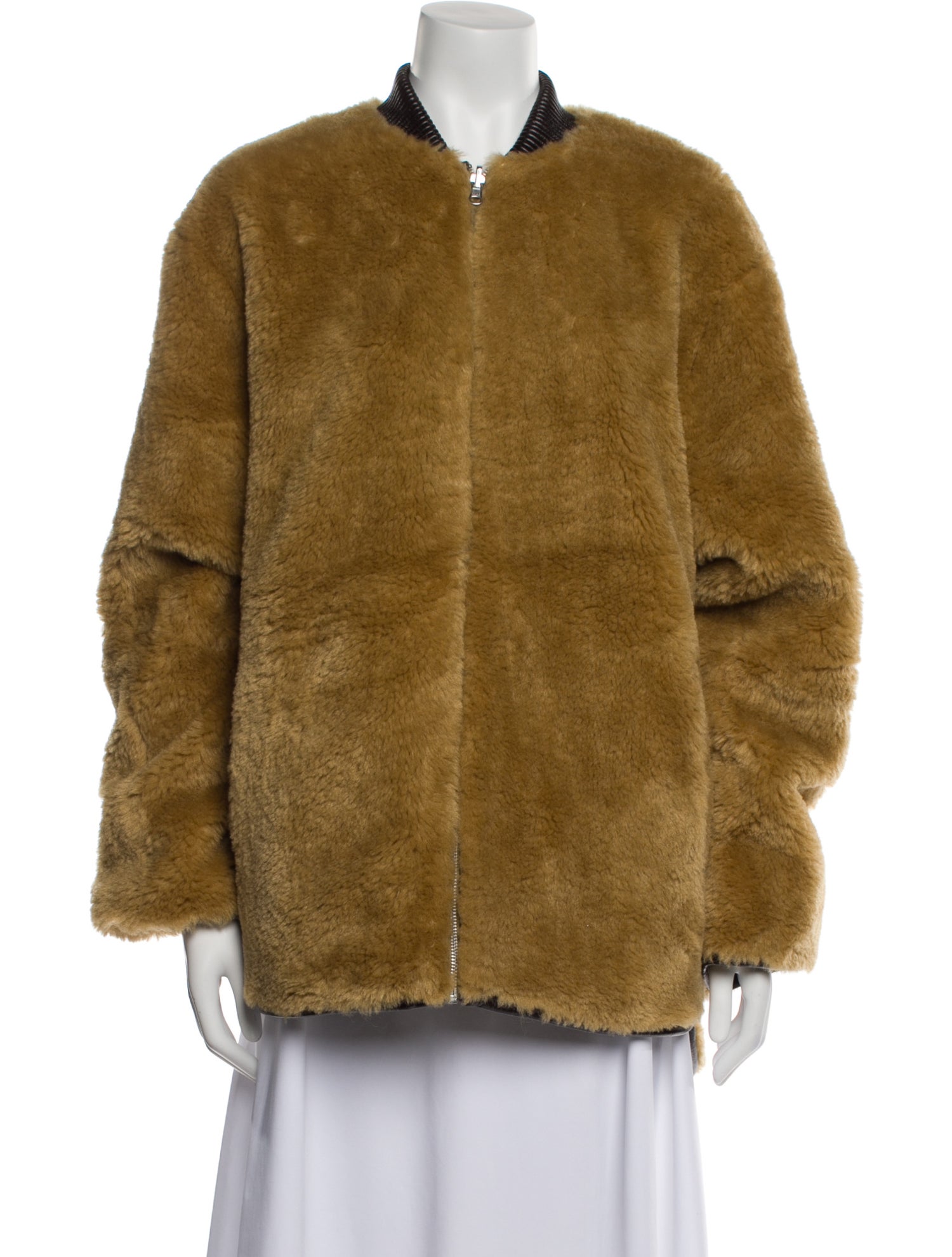 STAND STUDIO Faux Fur Faux Fur Jacket