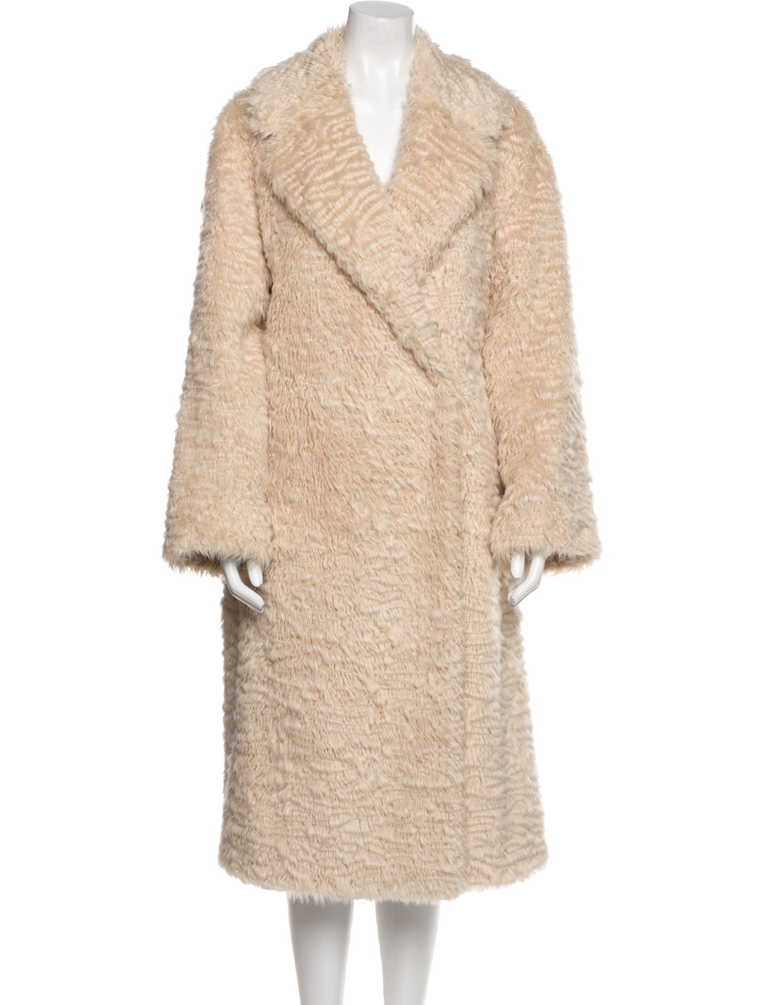 STAND STUDIO Faux Fur Coat