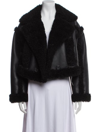 STAND STUDIO Faux Fur Jacket