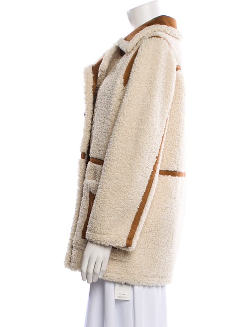 STAND STUDIO Colorblock Pattern Coat