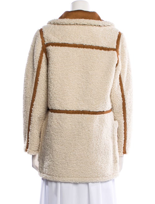 STAND STUDIO Colorblock Pattern Coat