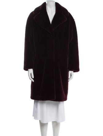 STAND STUDIO Faux Fur Coat