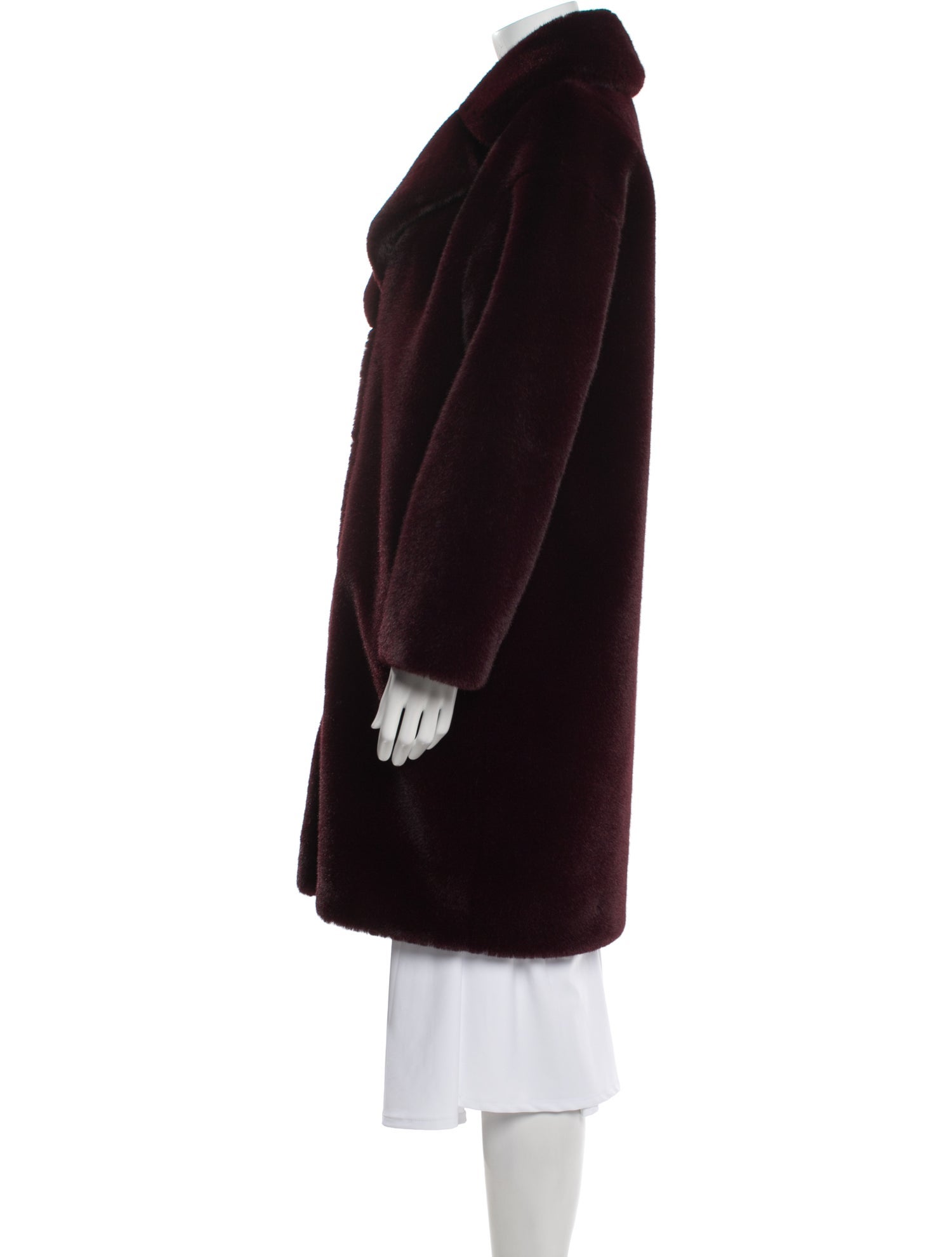 STAND STUDIO Faux Fur Coat