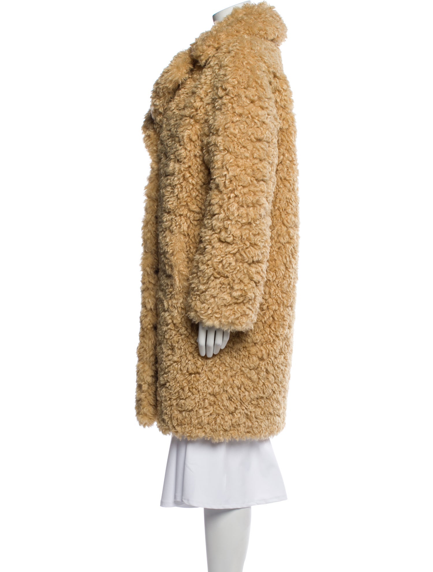 STAND STUDIO Faux Fur Coat