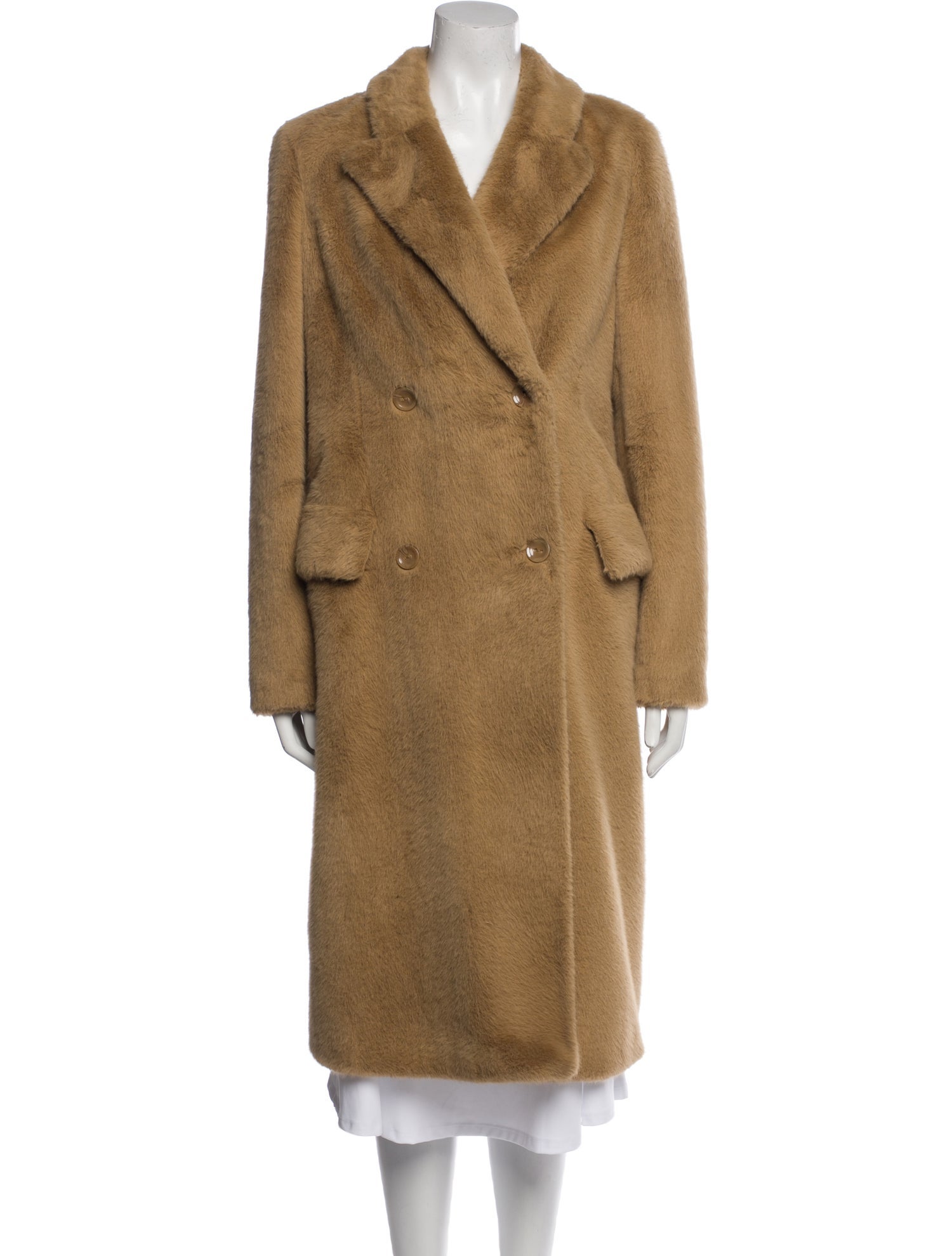 STAND STUDIO Faux Fur Coat