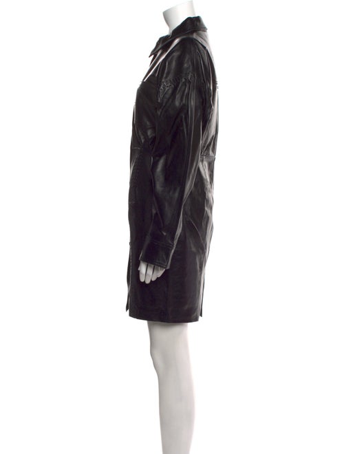 STAND STUDIO Leather Mini Dress