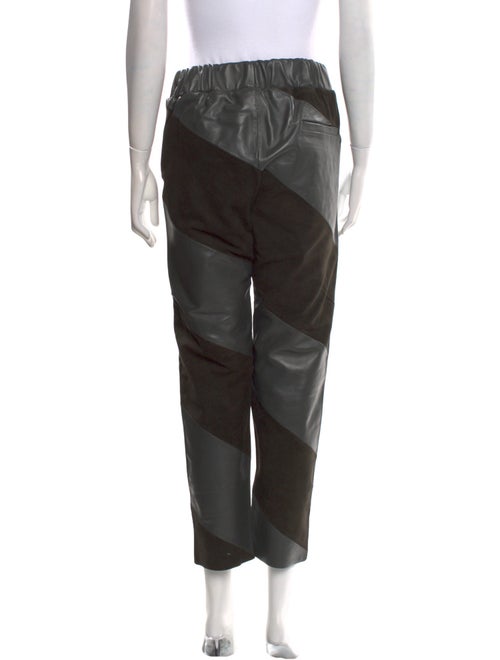 STAND STUDIO Leather Straight Leg Pants