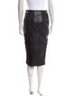 STAND STUDIO Leather Knee-Length Skirt